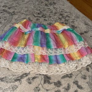 Lucky Jade Pastel Skirt with Elastic Waistband